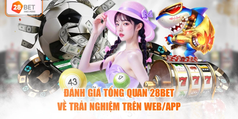 Đánh giá tổng quan 28BET về trải nghiệm trên web/app